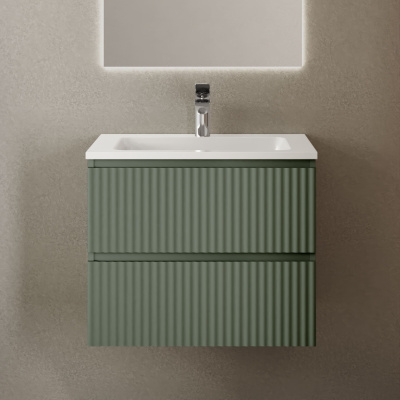 Тумба Coste 60 подвесная Зелёная