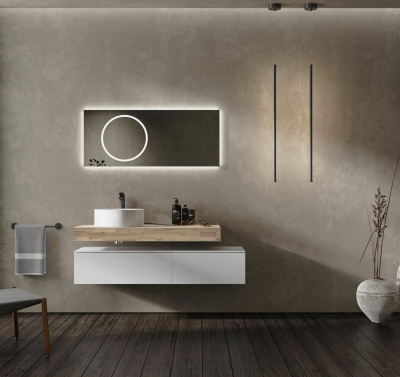 Комплект мебели Modulare 120 подвесной Белый