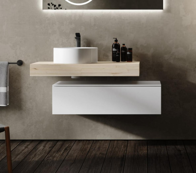 Тумба Modulare модульная 60 см белая