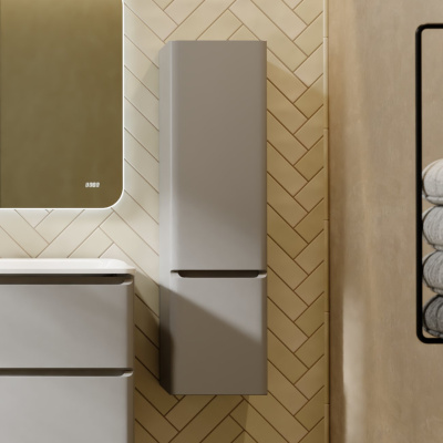 Пенал Welto 120 подвесной Светло-серый