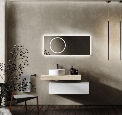 Комплект мебели Modulare 100 подвесной Белый