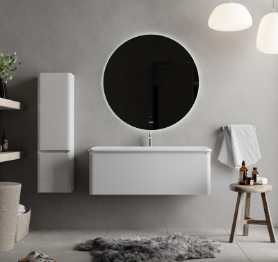 Комплект мебели Welto 120, белый подвесной