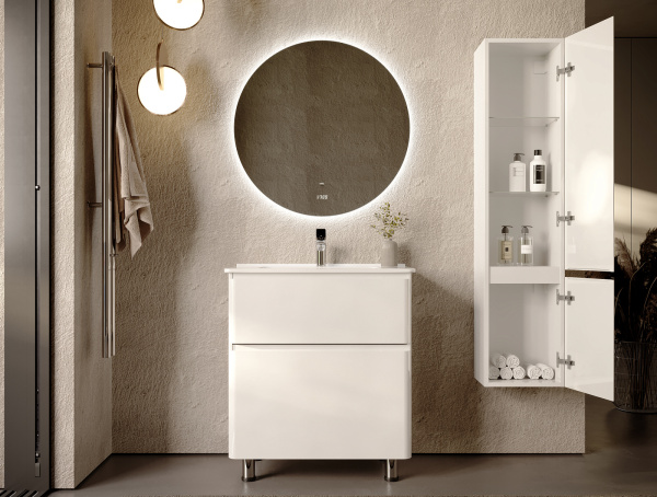 Пенал Морелле , подвесной белый