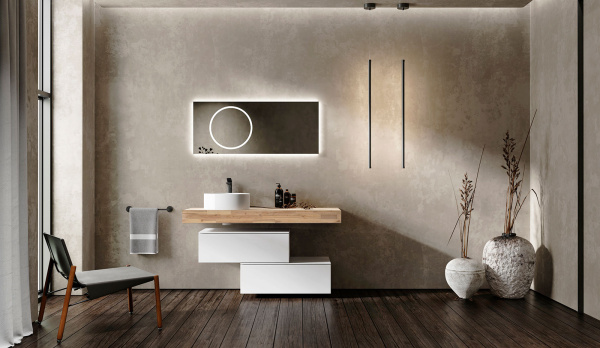 Комплект мебели Modulare 80 подвесной Белый