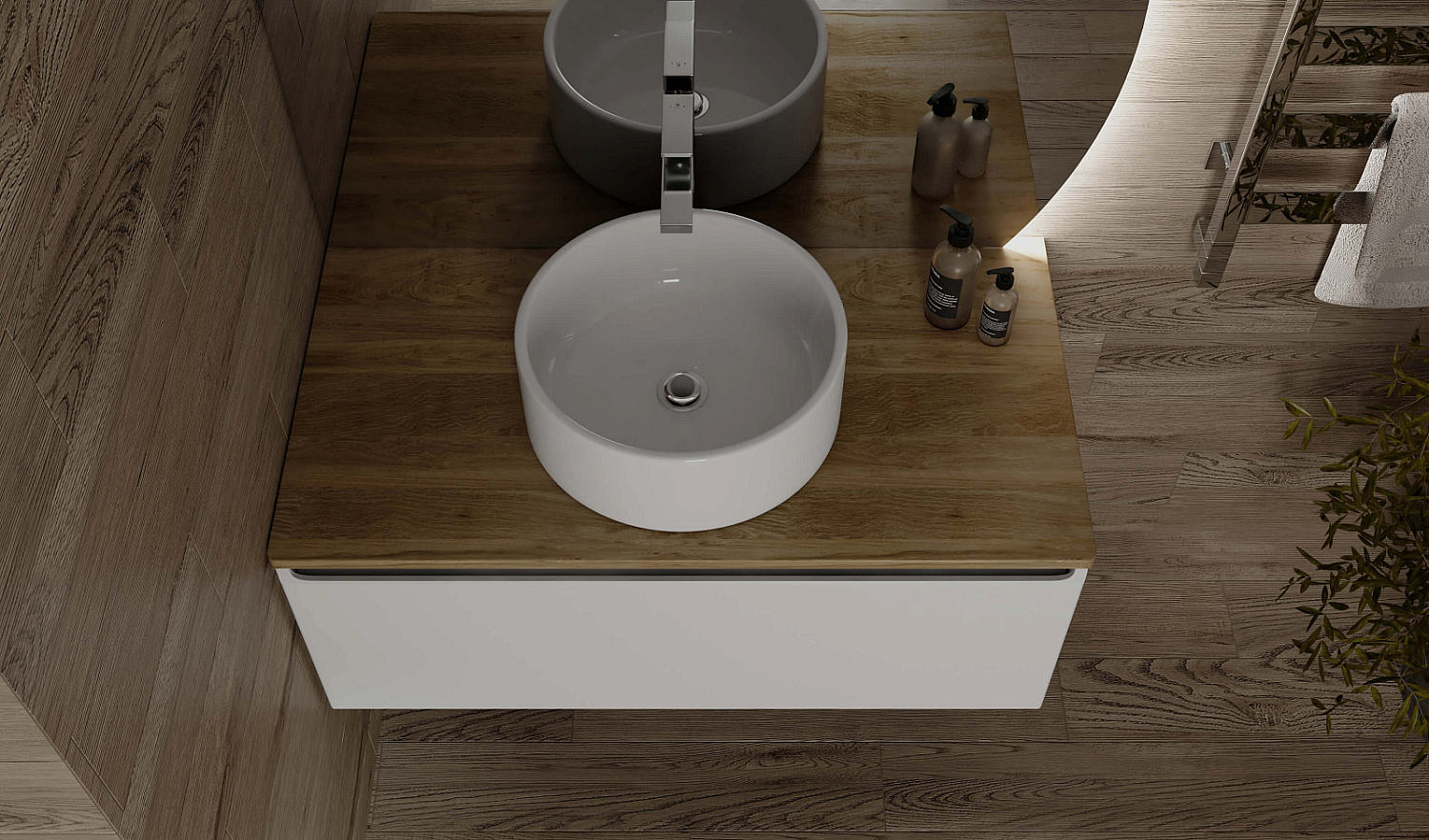 Комплект мебели Solis new 100, подвесной