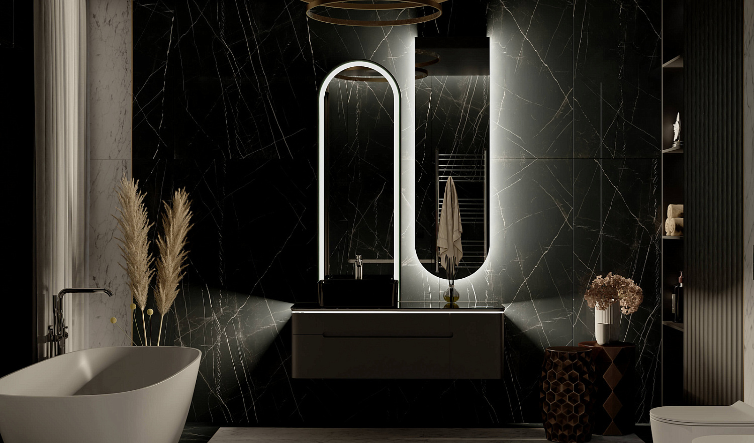 Комплект Shine 120 с Музыкальным Модулем, антрацит