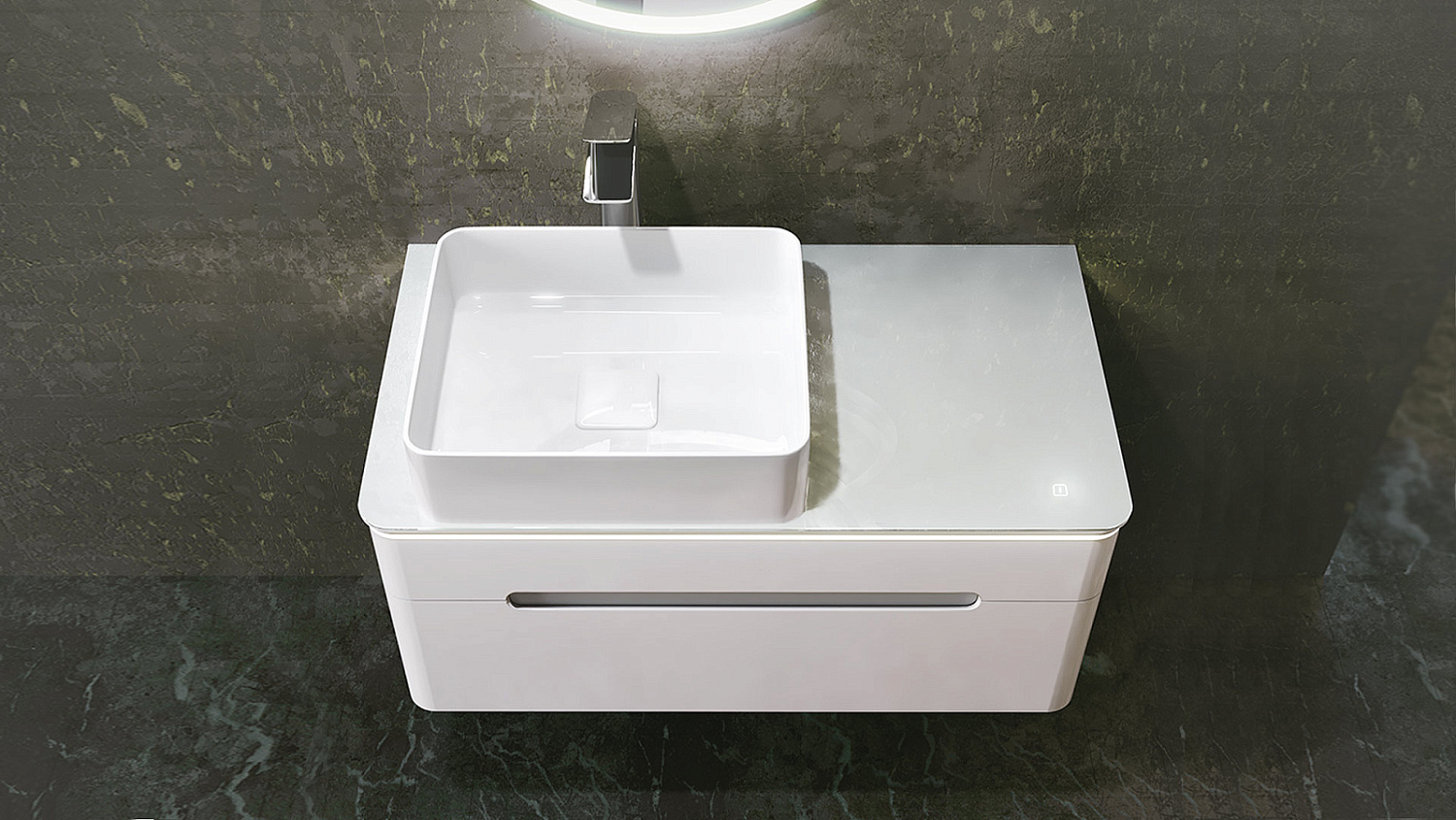 Тумба Сияние 90 подвесная