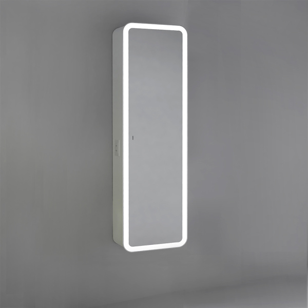 Пенал Модуль 120, белый подвесной