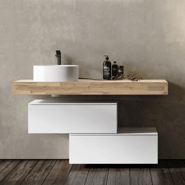 Комплект мебели Modulare 80 подвесной Белый