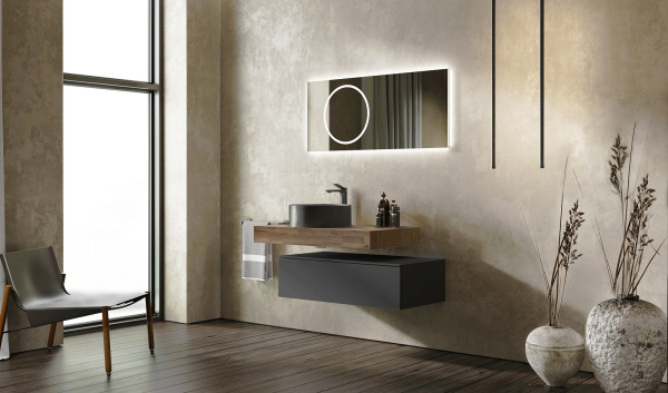 Комплект мебели Modulare 100 подвесной Антрацит