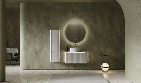 Комплект мебели Lumino 80, подвесной белый