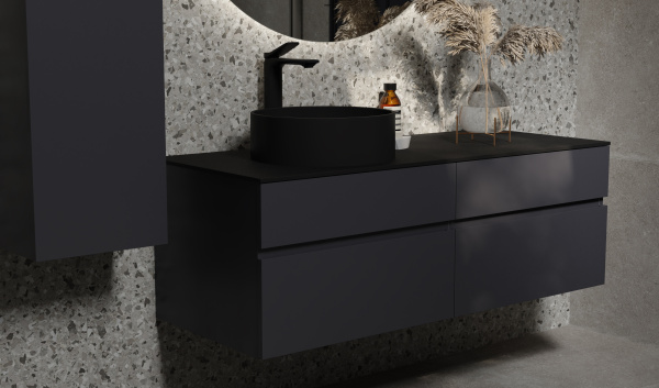 Тумба Decent 120 подвесная Антрацит