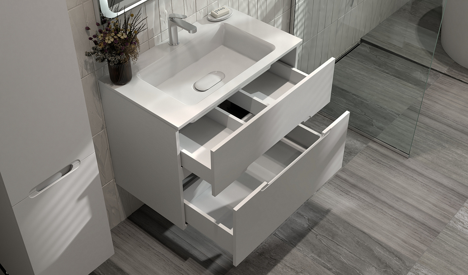 Тумба Модуль 80 подвесная