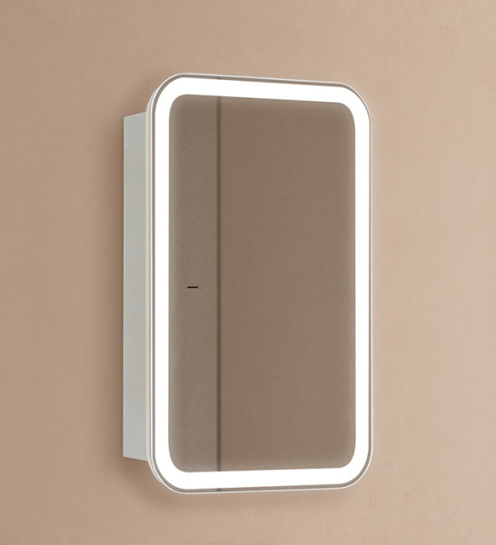 Зеркало-шкаф Ленора Белый 50х75 Бесконтакт