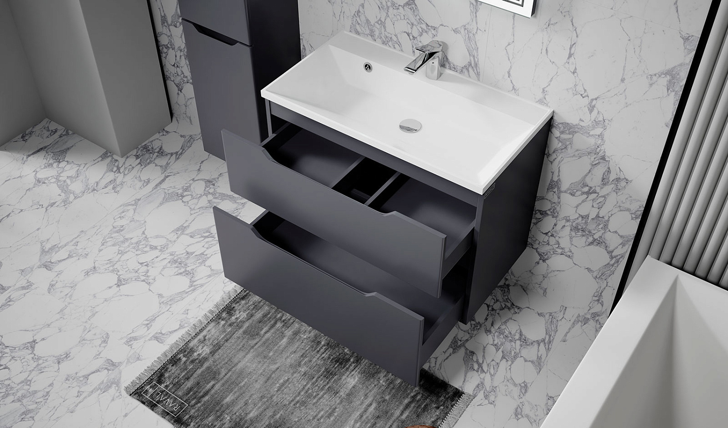 Комплект Вектор 70 антрацит