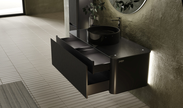 Комплект мебели Lumino 120, подвесной антрацит