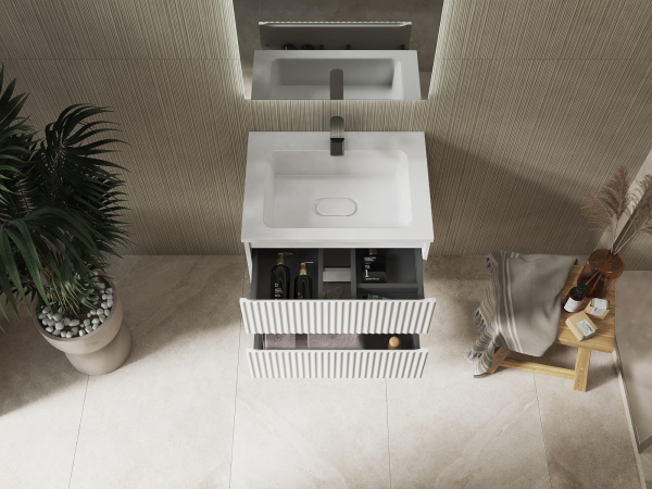 Комплект мебели Костэ 60 подвесной Белый