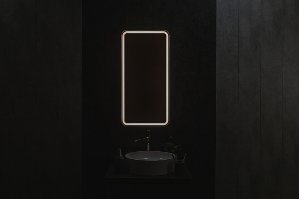 Зеркало-шкаф Ленора Белый 40х80 Бесконтакт