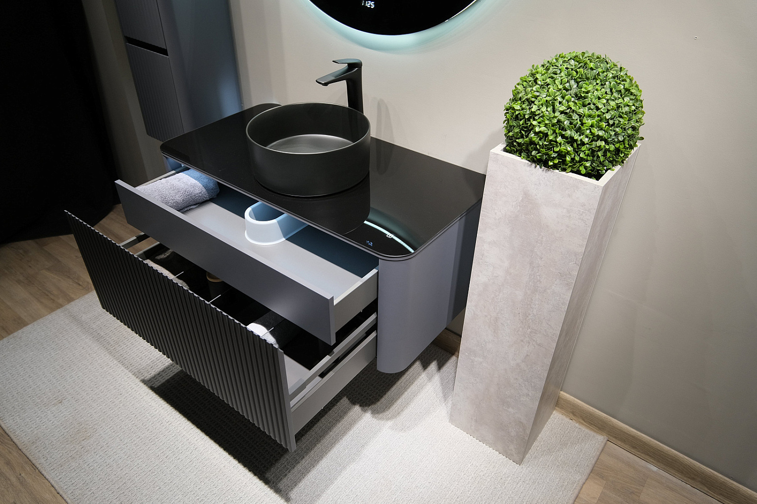 Тумба Lumino 120 подвесная Белая