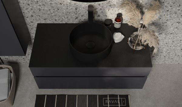 Тумба Decent 100 подвесная Антрацит