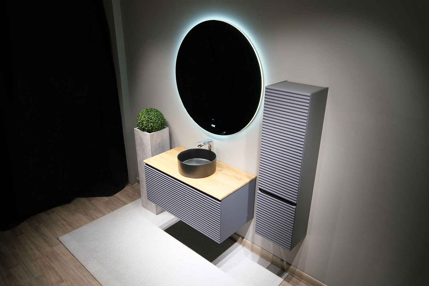 Пенал Cossety 124 подвесной Антрацит