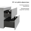 Комплект мебели Костэ 80 подвесной Светло-серый