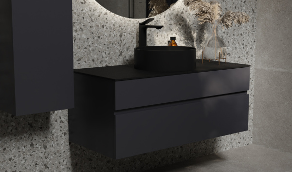 Тумба Decent 100 подвесная Антрацит