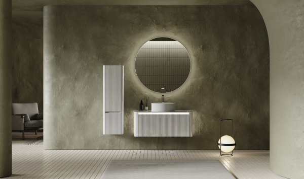 Комплект мебели Lumino 100, подвесной белый