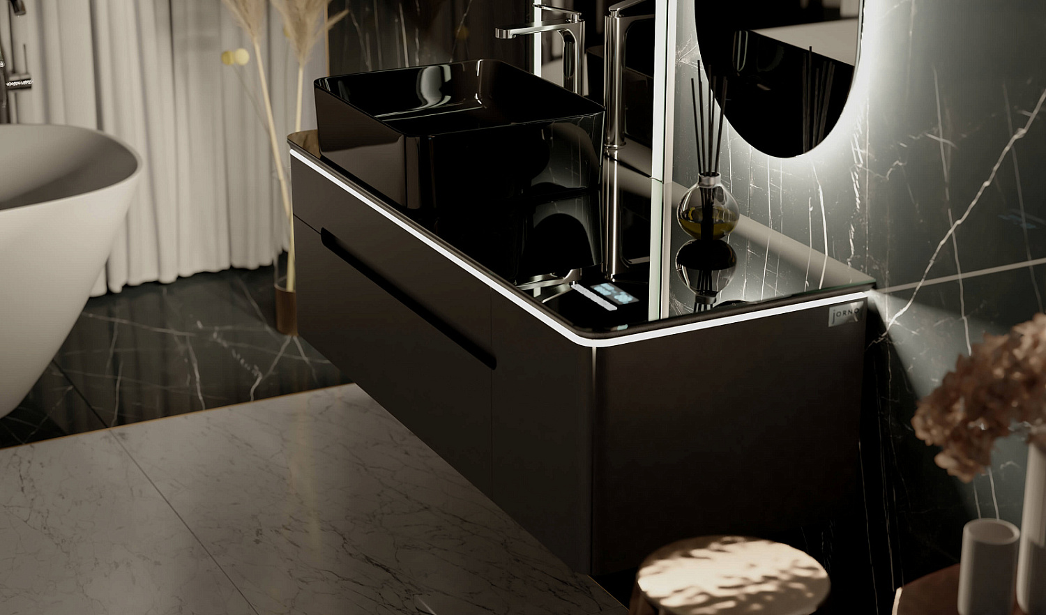 Комплект Shine 120 с Музыкальным Модулем, антрацит