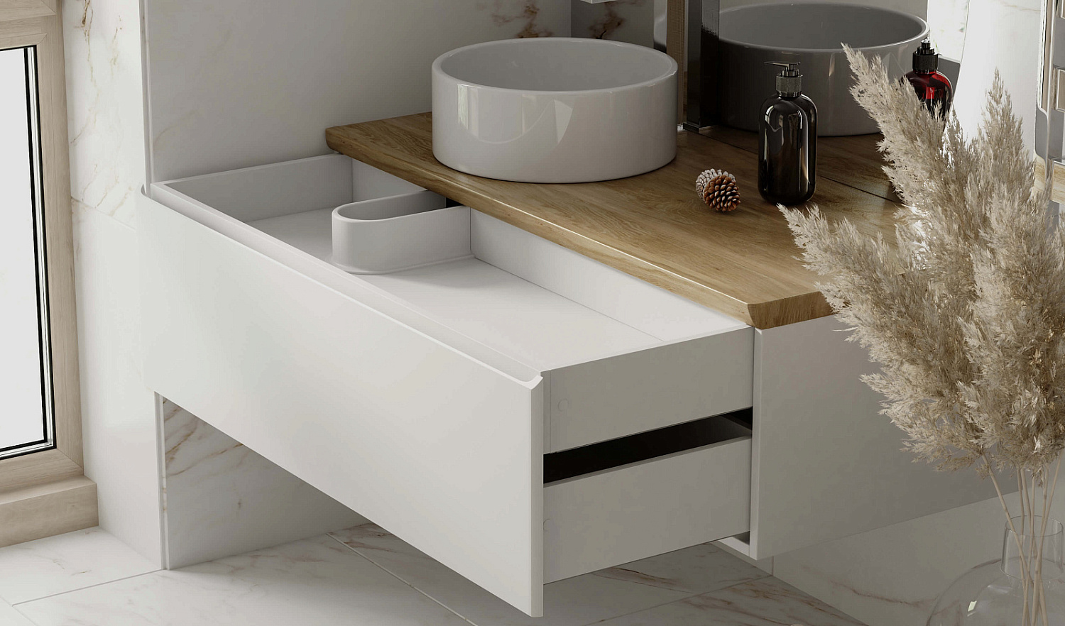 Комплект мебели Солис new 120, подвесной