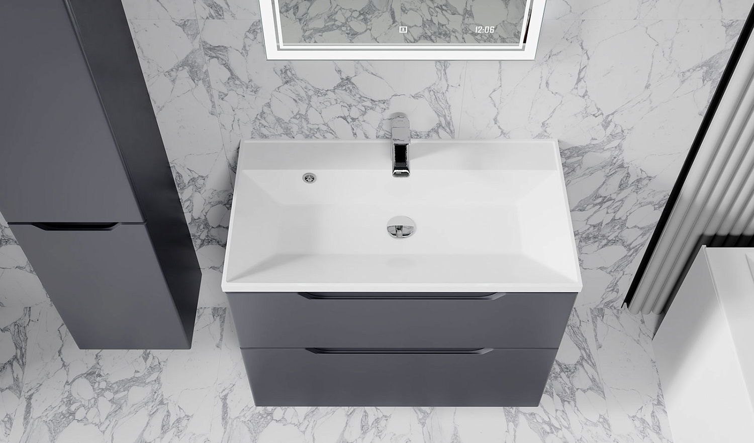 Комплект Вектор 70 антрацит