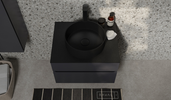 Тумба Decent 60 подвесная, антрацит