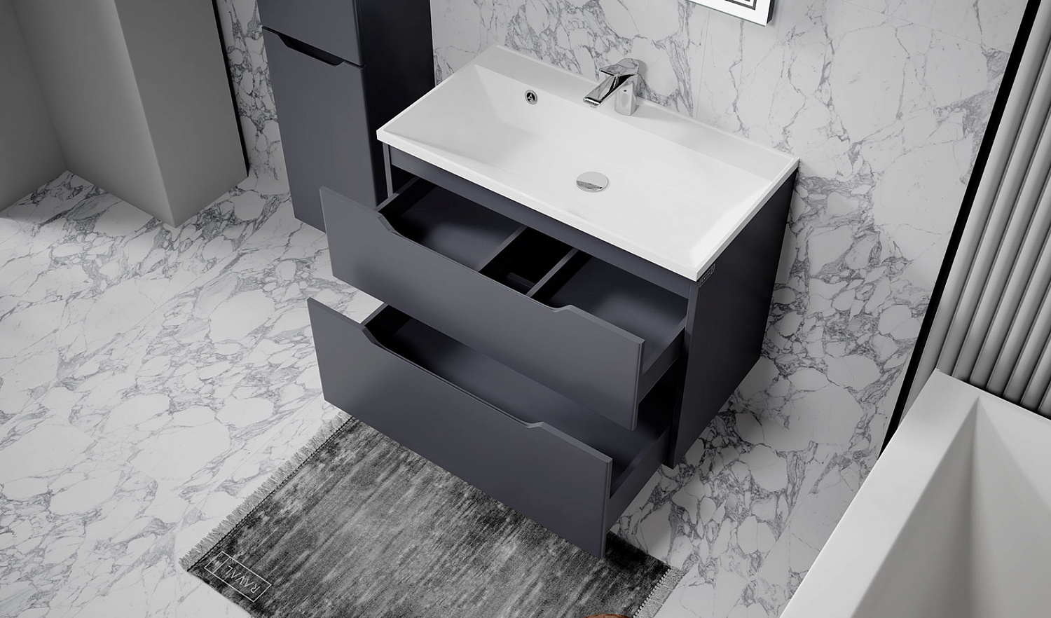 Комплект Вектор 70 антрацит