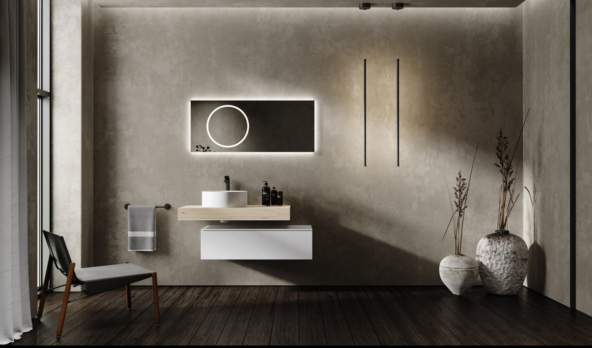 Тумба Modulare модульная 100 см белая