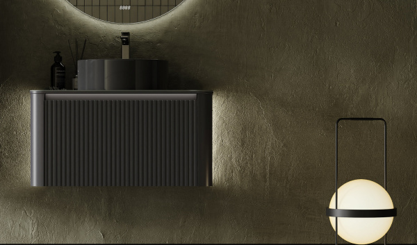 Комплект мебели Lumino 80, подвесной антрацит