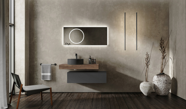 Комплект мебели Modulare 100 подвесной Антрацит