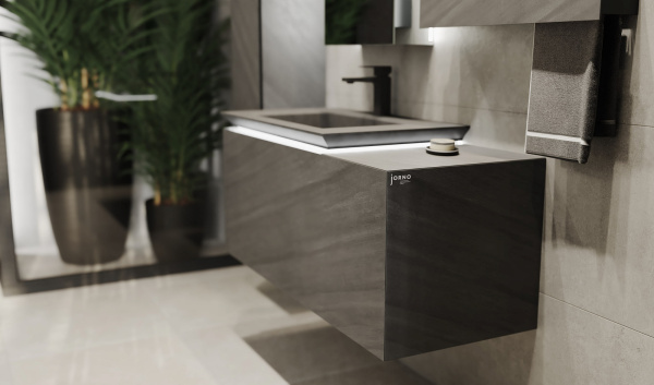 Тумба Incline 110 подвесная, бетон