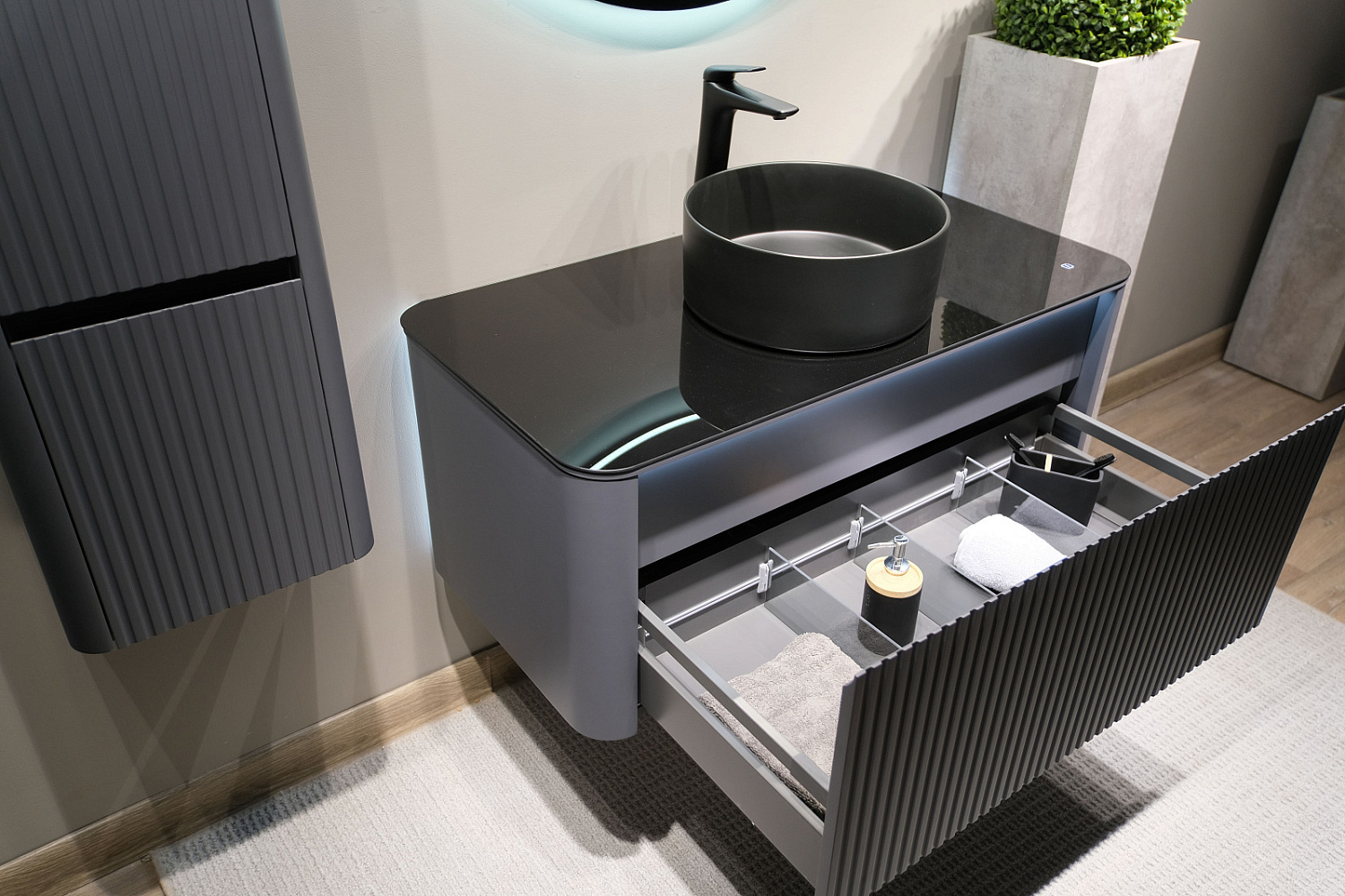 Тумба Lumino 120 подвесная Белая