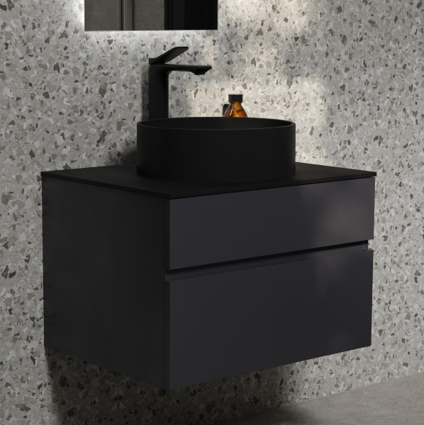 Тумба Decent 60 подвесная, антрацит