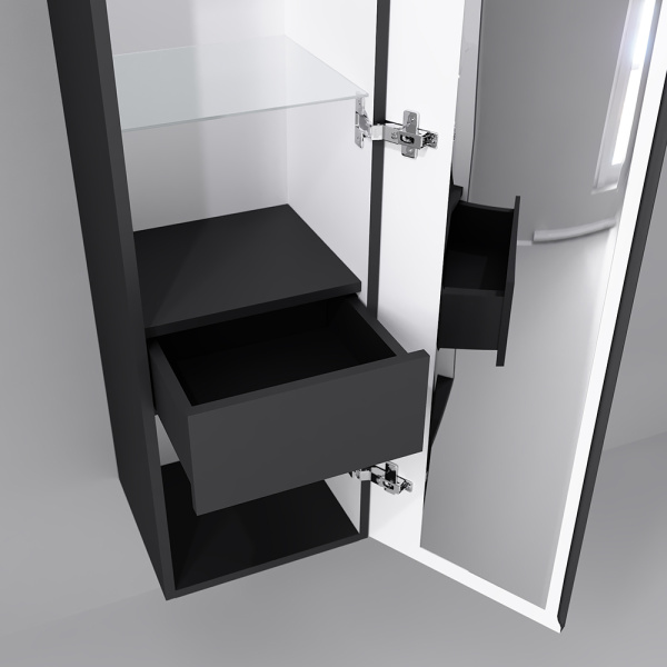 Пенал Strong, подвесной антрацит