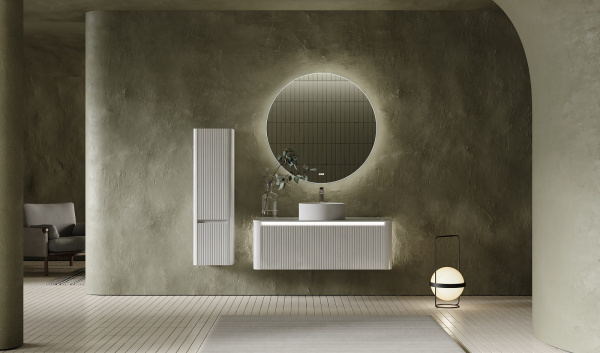 Комплект мебели Lumino 120, подвесной белый