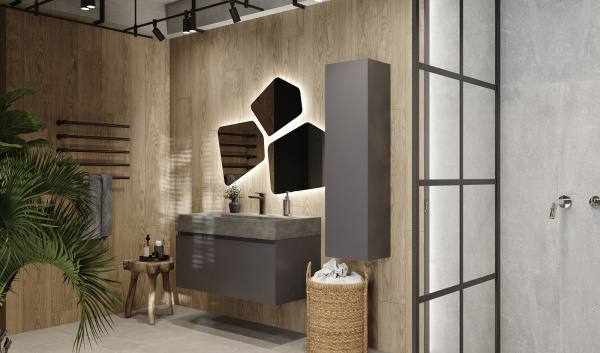 Комплект Facet 100 подвесной, антрацит