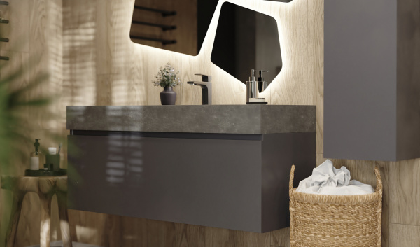 Комплект Facet 120 подвесной, антрацит