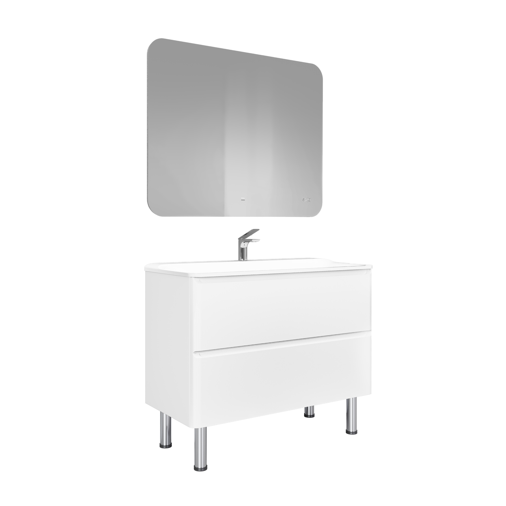 Тумба напольная Welto c 2 ящ. 100 см