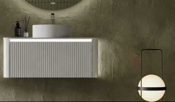 Комплект мебели Lumino 100, подвесной белый