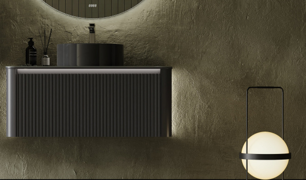 Комплект мебели Lumino 100, подвесной антрацит