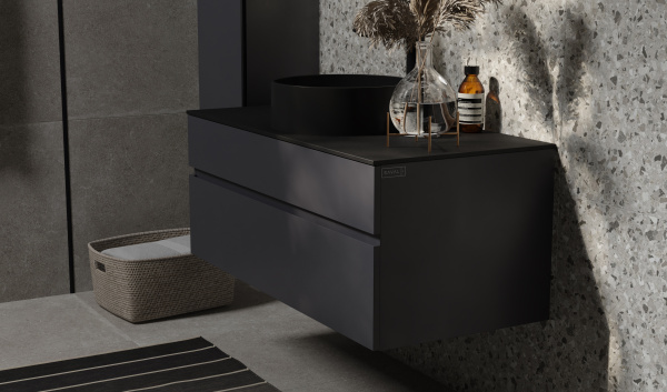 Тумба Decent 100 подвесная Антрацит